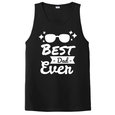 Best Dad Ever Cool Fathers Day Gift PosiCharge Competitor Tank