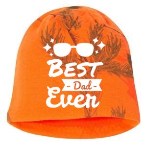 Best Dad Ever Cool Fathers Day Gift Kati - Camo Knit Beanie