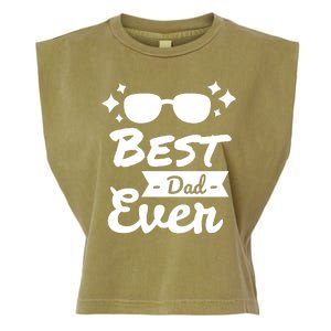 Best Dad Ever Cool Fathers Day Gift Garment-Dyed Women's Muscle Tee