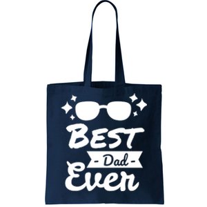 Best Dad Ever Cool Fathers Day Gift Tote Bag