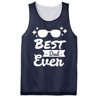 Best Dad Ever Cool Fathers Day Gift Mesh Reversible Basketball Jersey Tank