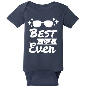 Best Dad Ever Cool Fathers Day Gift Baby Bodysuit