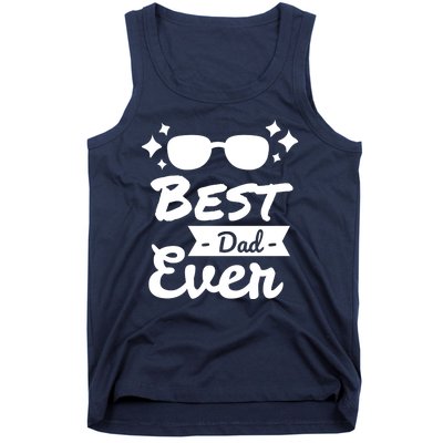 Best Dad Ever Cool Fathers Day Gift Tank Top