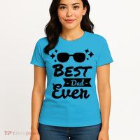 Best Dad Ever Cool Fathers Day Gift Womens T-Shirt