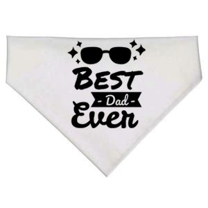 Best Dad Ever Cool Fathers Day Gift USA-Made Doggie Bandana