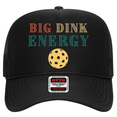 Big Dink Energy Pickleball Funny Pickle Ball Lover Retro Trucker Hat