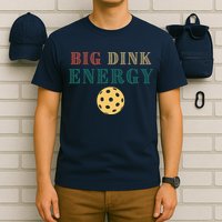 Big Dink Energy Pickleball Funny Pickle Ball Lover Retro T-Shirt