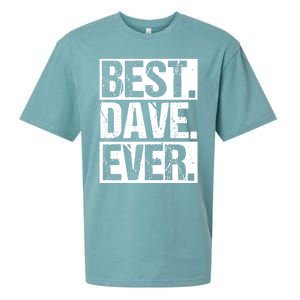 Best Dave Ever Dave Appreciation FatherS Day Dad Dave Gift Sueded Cloud Jersey T-Shirt