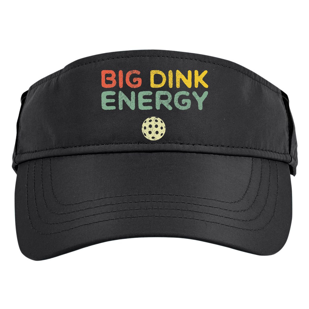 Big Dink Energy Pickleball Funny Pickle Ball Lover Retro Adult Drive Performance Visor