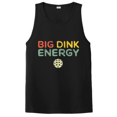 Big Dink Energy Pickleball Funny Pickle Ball Lover Retro PosiCharge Competitor Tank