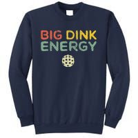 Big Dink Energy Pickleball Funny Pickle Ball Lover Retro Sweatshirt