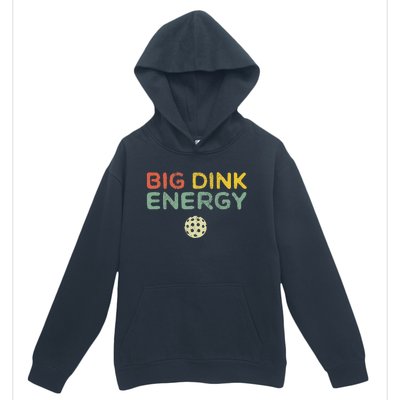 Big Dink Energy Pickleball Funny Pickle Ball Lover Retro Urban Pullover Hoodie