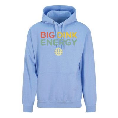 Big Dink Energy Pickleball Funny Pickle Ball Lover Retro Unisex Surf Hoodie