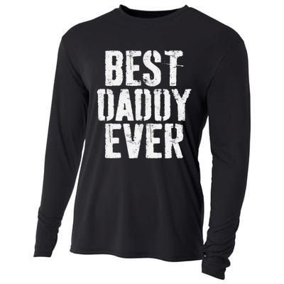 Best Daddy Ever Father's Day Cooling Performance Long Sleeve Crew