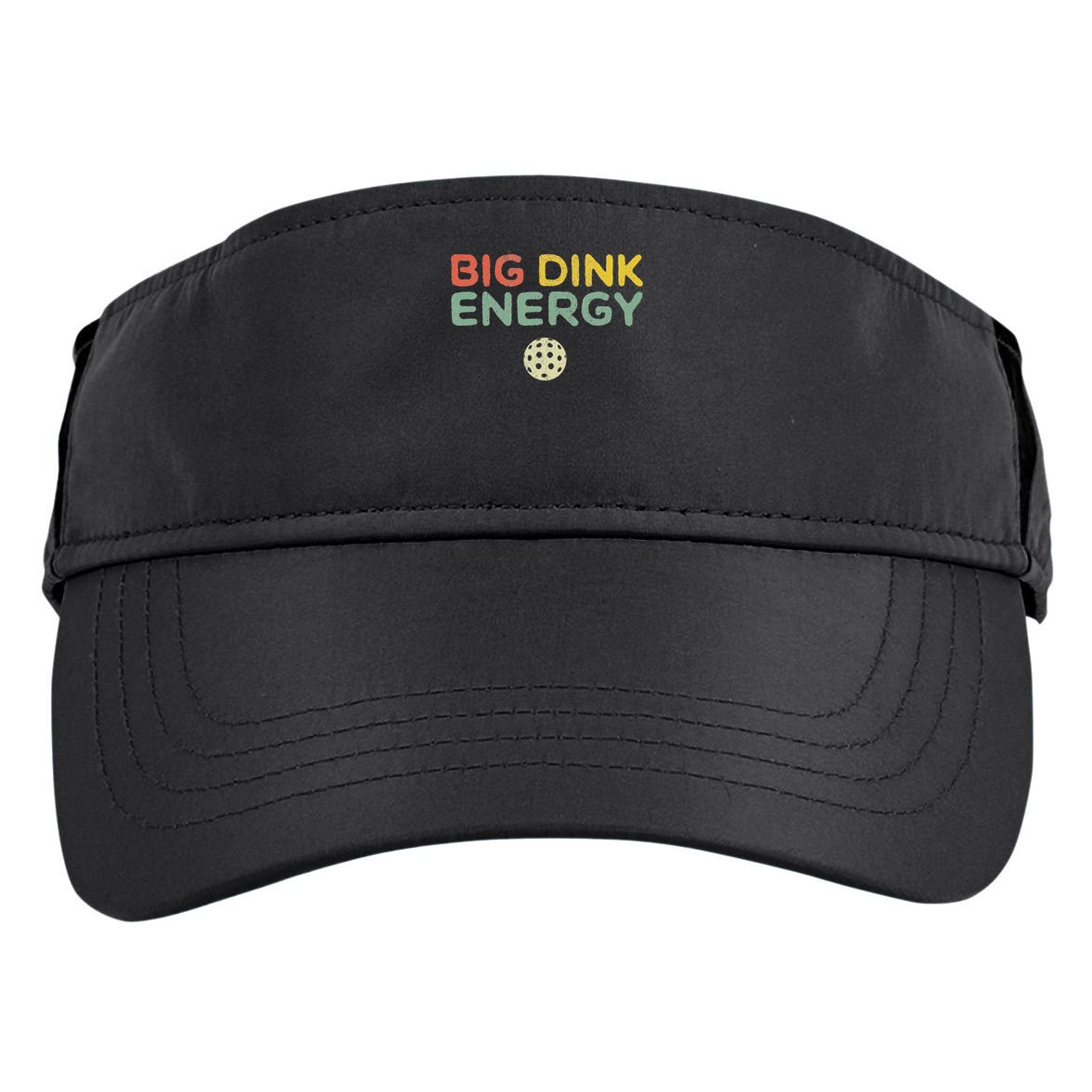 Big Dink Energy Pickleball Funny Pickle Ball Lover Men Retro Adult Drive Performance Visor
