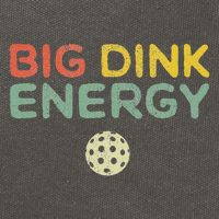 Big Dink Energy Pickleball Funny Pickle Ball Lover Men Retro Cotton Canvas Backpack