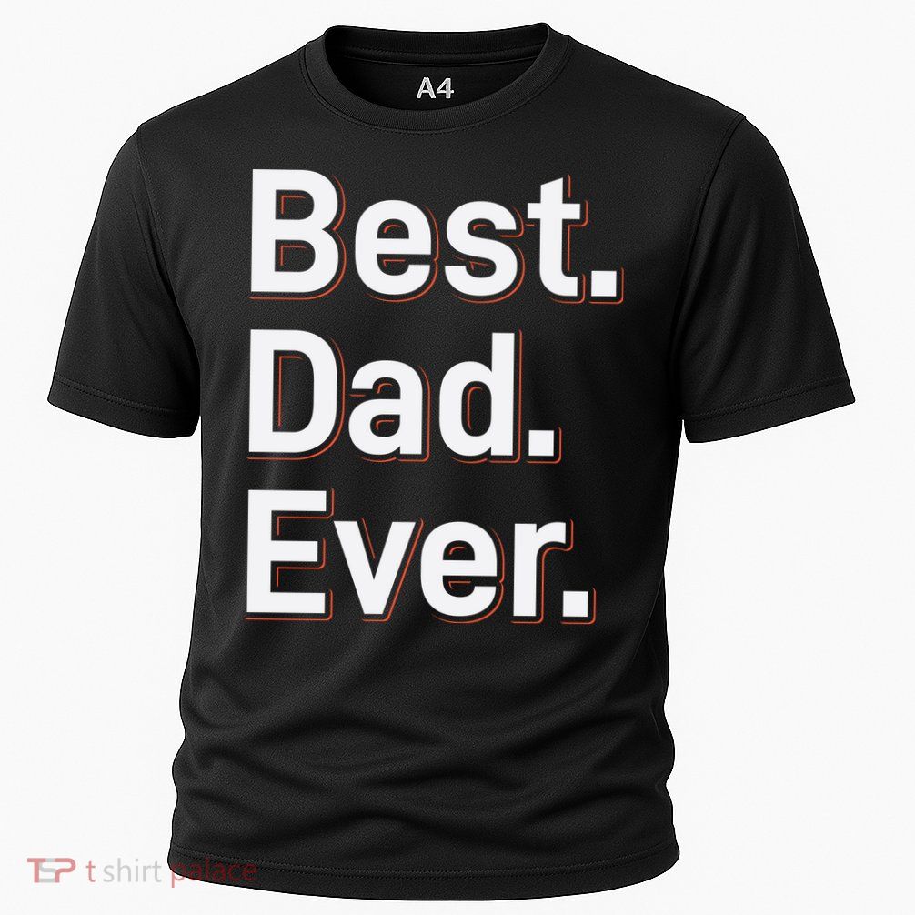 Best Dad Ever Performance Shirt