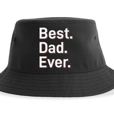 Best Dad Ever Sustainable Bucket Hat