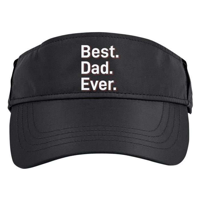 Best Dad Ever Adult Drive Performance Visor