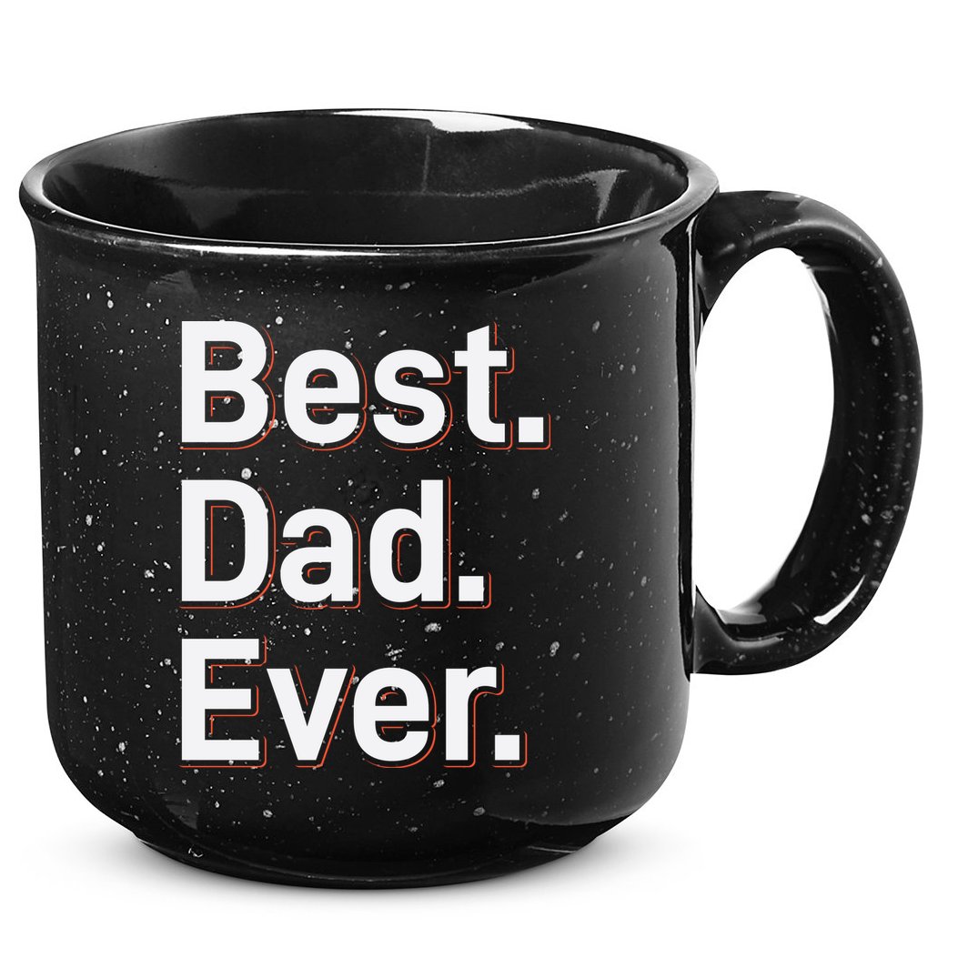 Best Dad Ever 15oz Campfire Ceramic Mug