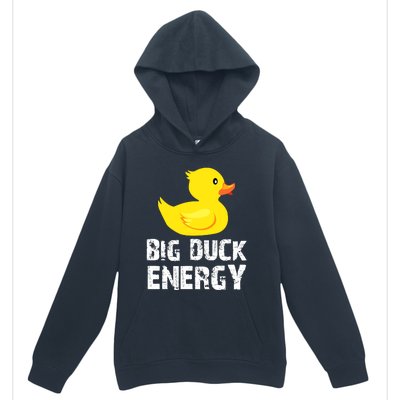 Big Duck Energy Yellow Rubber Duck Design Urban Pullover Hoodie