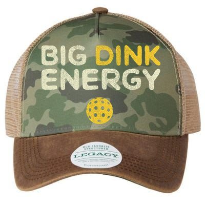 Big Dink Energy Pickleball Funny Pickle Ball Lover Legacy Tie Dye Trucker Hat
