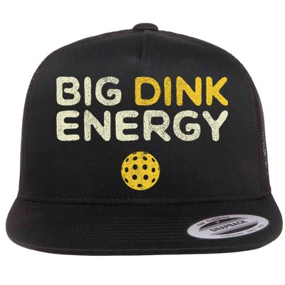 Big Dink Energy Pickleball Funny Pickle Ball Lover Flatbill Hat