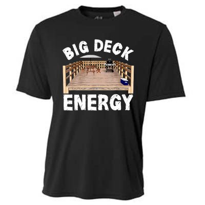 Big Deck Energy Funny Cooling Performance Crew T-Shirt