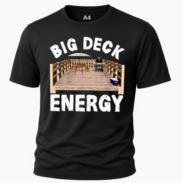 Big Deck Energy Funny Cooling Performance Crew T-Shirt