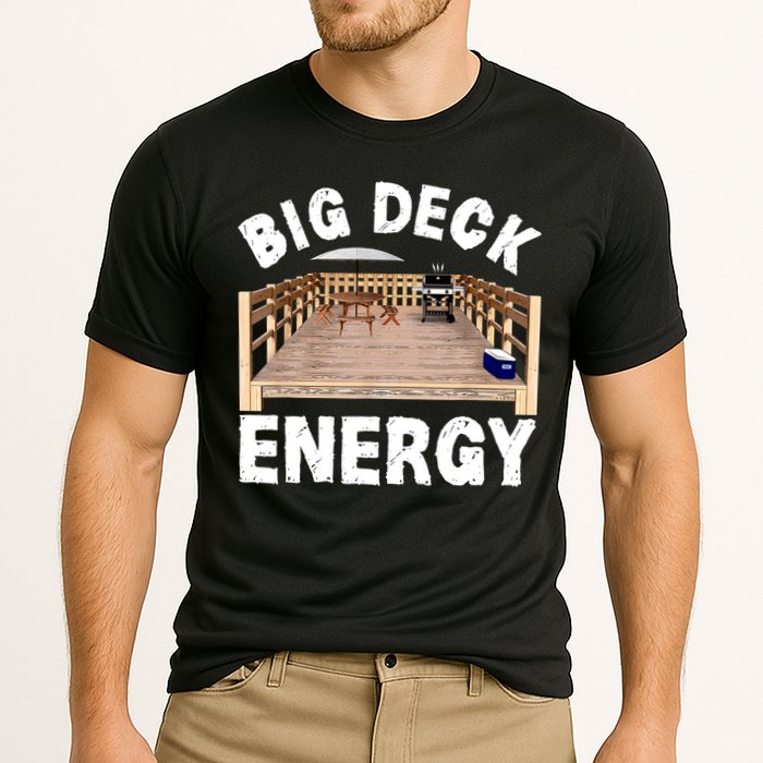 Big Deck Energy Funny Cooling Performance Crew T-Shirt