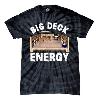 Big Deck Energy Funny Tie-Dye T-Shirt