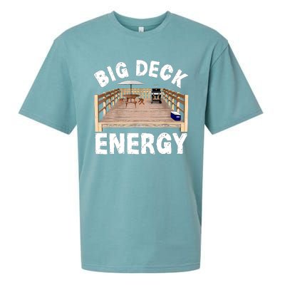 Big Deck Energy Funny Sueded Cloud Jersey T-Shirt