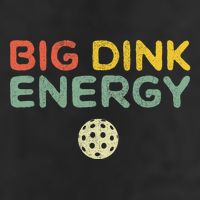 Big Dink Energy Funny Vintage Paddleball Pickleball Player Beanie
