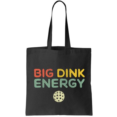 Big Dink Energy Funny Vintage Paddleball Pickleball Player Bag
