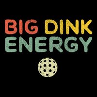 Big Dink Energy Funny Vintage Paddleball Pickleball Player Bag