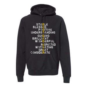 Best Dad Ever Funny Father's Day Husband Premium Hoodie