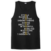 Best Dad Ever Funny Father's Day Husband PosiCharge Competitor Tank