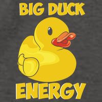 Big Duck Energy (For Dark Cloths) Vector Backpack