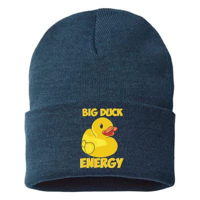 Big Duck Energy (For Dark Cloths) Sustainable Knit Beanie