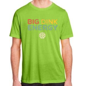 Big Dink Energy Pickleball Funny Pickle Ball Lover Men Retro Adult ChromaSoft Performance T-Shirt