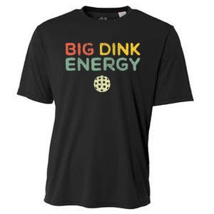 Big Dink Energy Pickleball Funny Pickle Ball Lover Men Retro Cooling Performance Crew T-Shirt