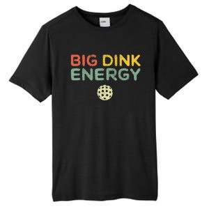 Big Dink Energy Pickleball Funny Pickle Ball Lover Men Retro Tall Fusion ChromaSoft Performance T-Shirt