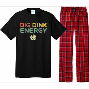 Big Dink Energy Pickleball Funny Pickle Ball Lover Men Retro Pajama Set