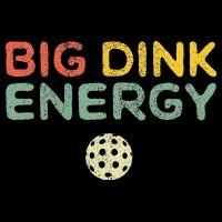 Big Dink Energy Pickleball Funny Pickle Ball Lover Men Retro 16 in Basic Backpack