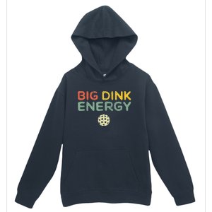 Big Dink Energy Pickleball Funny Pickle Ball Lover Men Retro Urban Pullover Hoodie