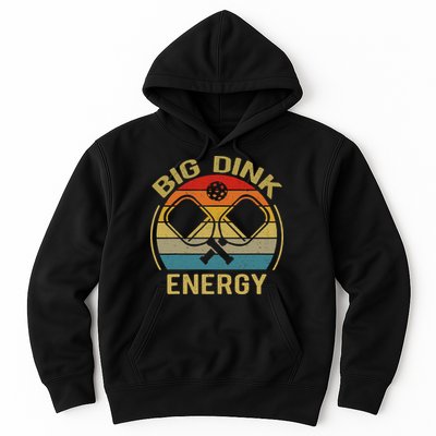 Big Dink Energy Funny Pickleball Mom Dad Hoodie