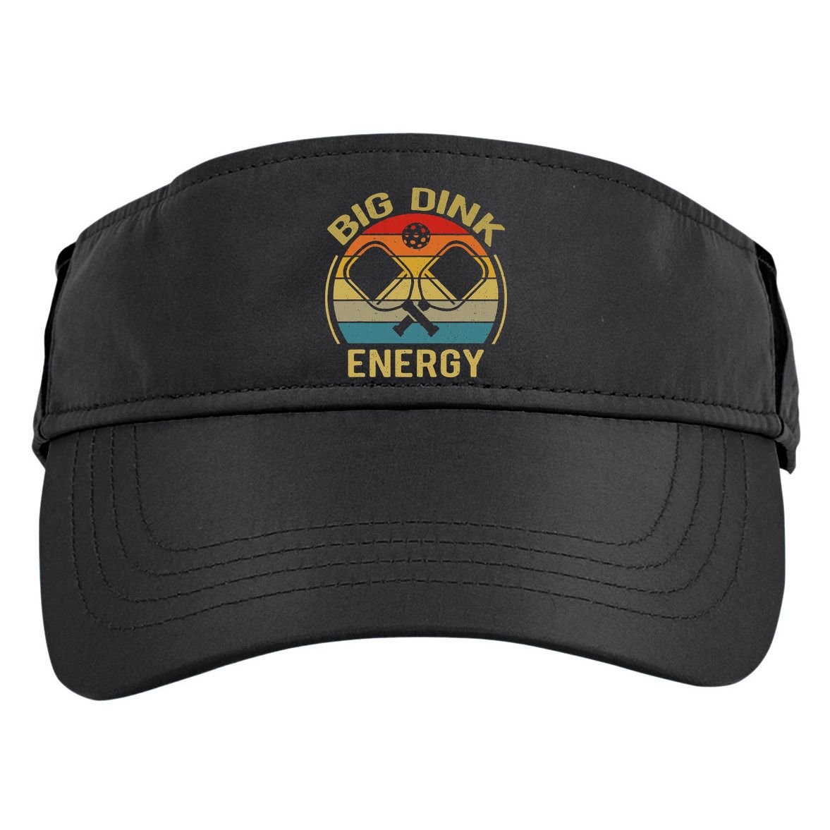 Big Dink Energy Funny Pickleball Mom Dad Adult Drive Performance Visor