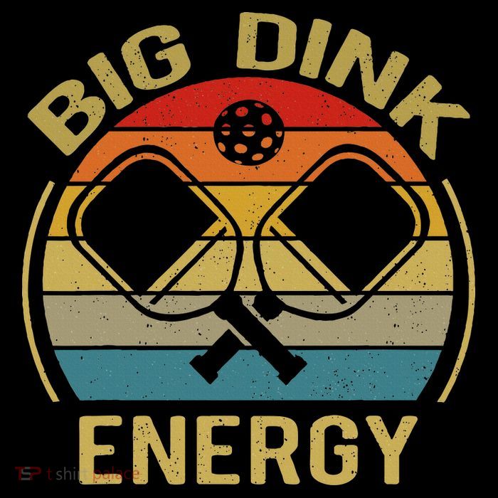 Big Dink Energy Funny Pickleball Mom Dad Magnet
