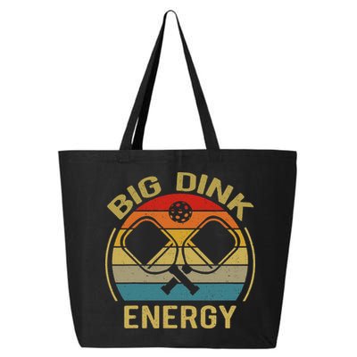 Big Dink Energy Funny Pickleball Mom Dad 25L Jumbo Tote