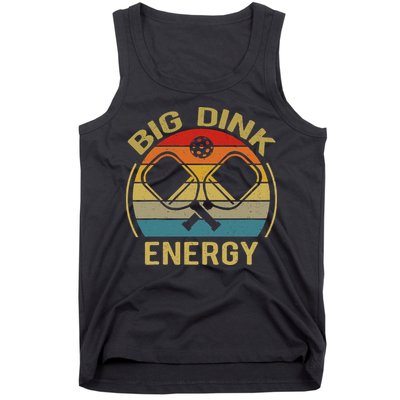 Big Dink Energy Funny Pickleball Mom Dad Tank Top